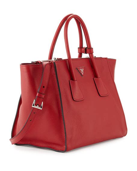 prada city calf twin pocket tote|Prada City Calf Twin Pocket Tote .